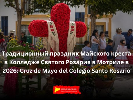 Традиционный праздник Майского креста в Колледже Святого Розария в Мотриле в 2026: Cruz de Mayo del Colegio Santo Rosario