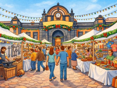 Рождественская ремесленная ярмарка «Gran Mercado Artesanal de Vegueta»