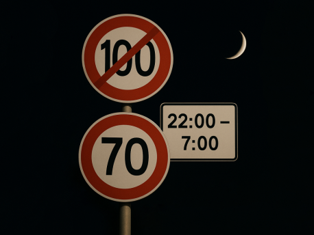Новые правила на дорогах Каталонии: скорость ночью не выше 70 км/ч — зачем и кого это коснётся