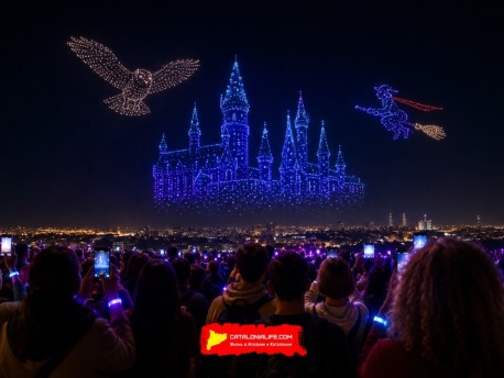 DroneArt Show: Harry Potter в Валенсии 26 и 27 июня 2026 года: 1200 дронов над трассой Рикардо Тормо