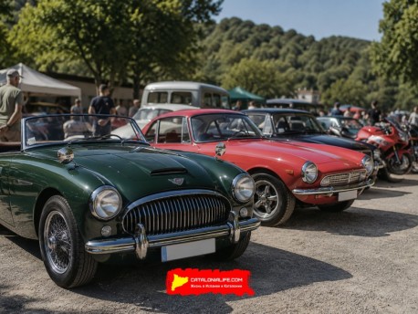 Праздник Святого Христофора (Festa del Motor Sant Cristòfol) в Сан-Илари-Сакальм: мотор-шоу и выставка классических автомобилей