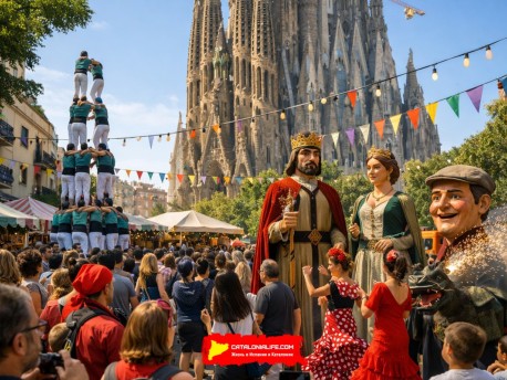 Festa Major de Sagrada Família 2026 в Барселоне: программа, расписание и главные события праздника