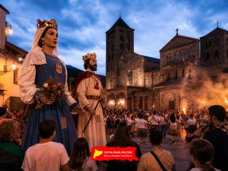 Феста Майор Святого Эудальда в Риполе 2026 (Festa Major de Sant Eudald): гиганты, сарданы, концерты и огненное шествие