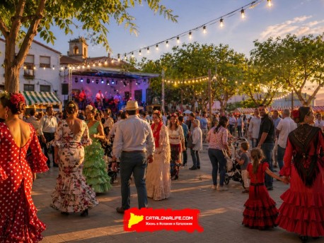 Апрельская ярмарка района Ла-Плантера (Feria de Abril de la Plantera) в Бланесе: музыка, фламенко и праздник 2 мая