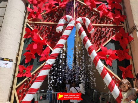 Фотоотчёт: Улица Хесус (carrer Jesús) - Феста Майор де Грасиа 2022 (Festa Major de Gràcia 2022) 