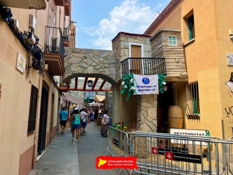 Улица Фратернитат де Байш (Carrer de Fraternitat de Baix) — «Фратернитат де Байш» (Fraternitat de Baix) — Феста Майор де Грасиа 2025 (Festa Major de Gràcia 2025)