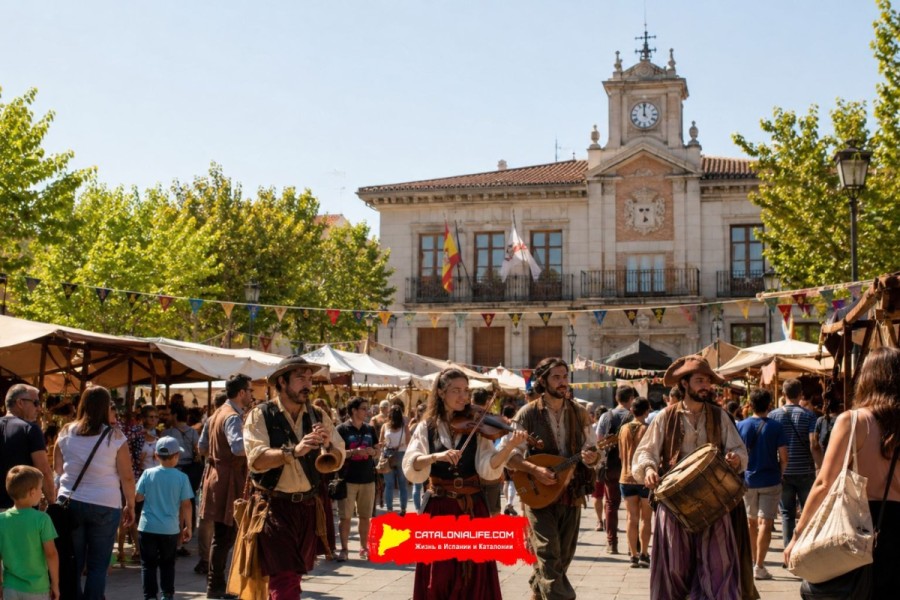 Ремесленный рынок Сан-Фернандо-де-Энарес 2026: Mercado Artesanal de San Fernando de Henares на площади Испании