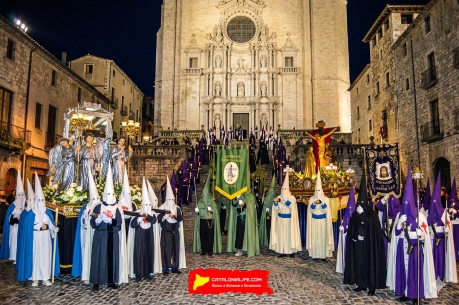 Процессия Святого погребения в Жироне: традиция и братства Страстной недели. Что это за люди в колпакax? Что это за братства? Разбираемся в тайных братствах Жироны