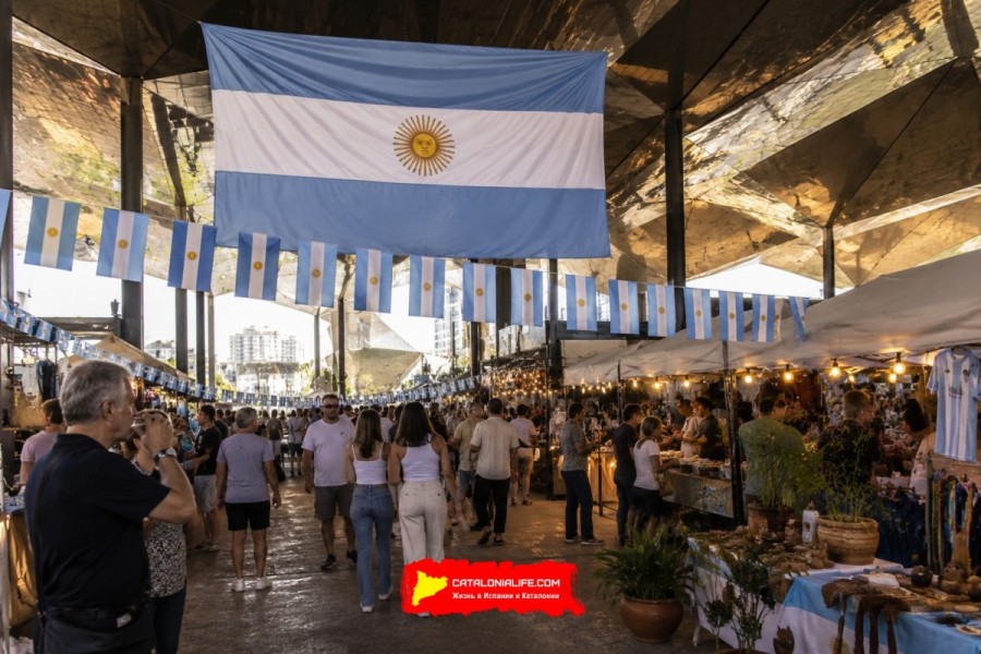 Argentina visita Els Encants 2026: аргентинская культурная неделя на рынке Encants Barcelona