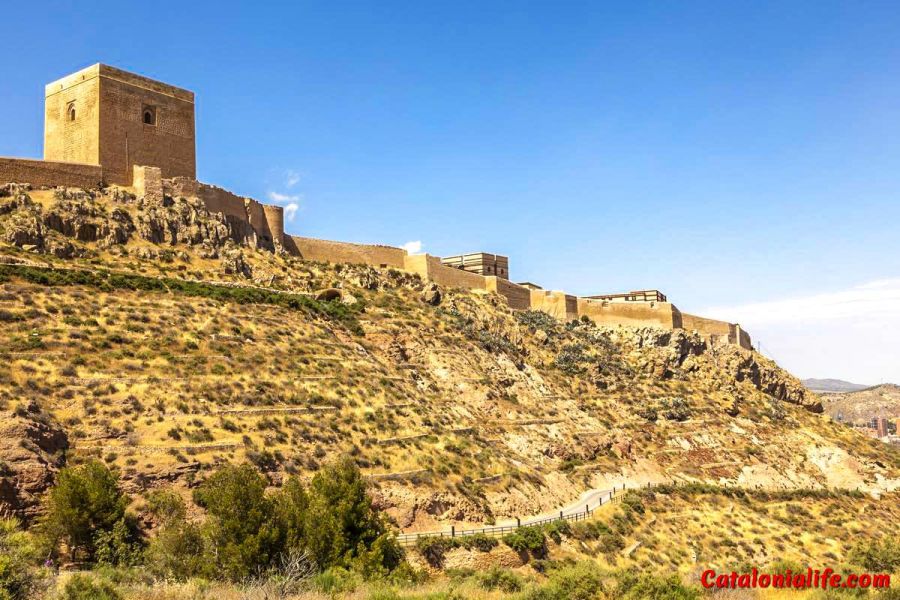 Замок Лорка в Мурсии(Castillo de Lorca, Murcia). Крепость Солнца в Мурсии(Fortaleza del Sol, Murcia) 