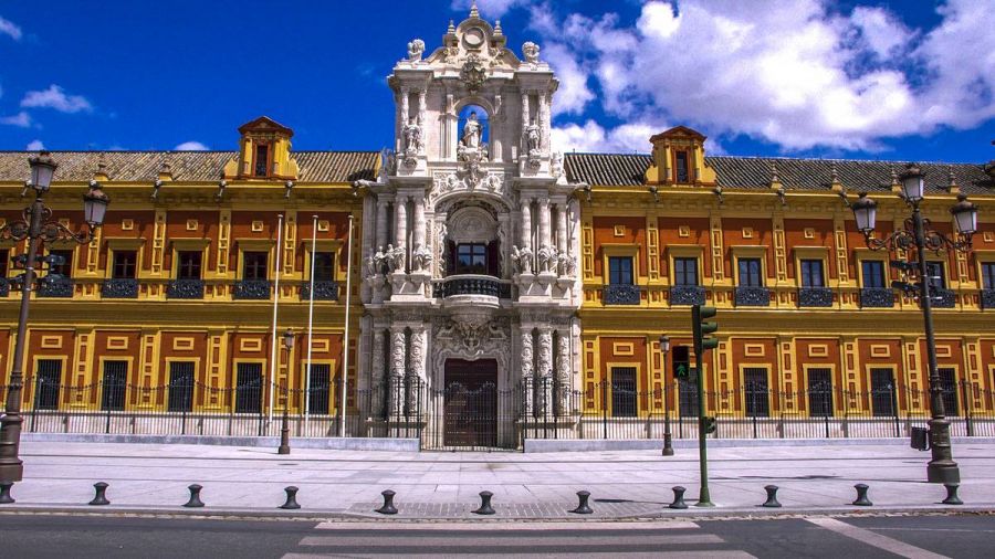 Дворец Сан-Тельмо, Севилья / Palacio de San Telmo . 10 самых красивых дворцов в Испании