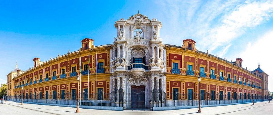 Дворец Сан-Тельмо, Севилья / Palacio de San Telmo . 10 самых красивых дворцов в Испании