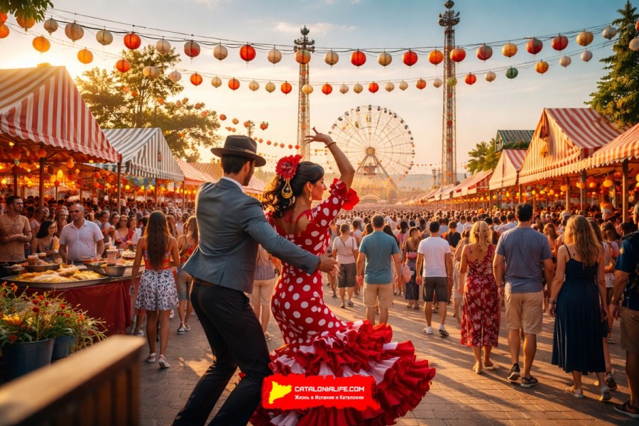 53-я Апрельская ярмарка Каталонии в Барселоне (53 Feria de Abril de Catalunya): андалусский праздник возвращается в Parc del Fòrum