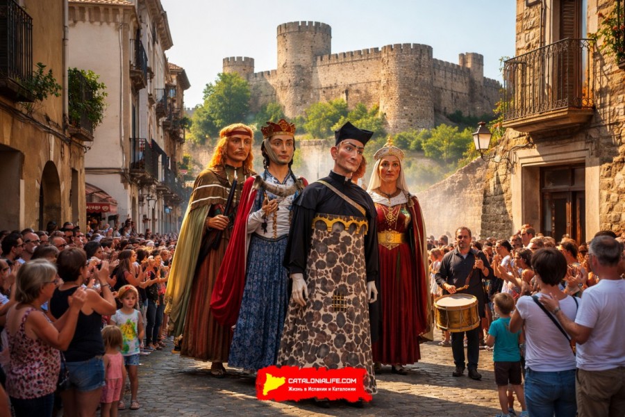 35-я встреча гигантов в Хостальрике (XXXV Trobada Gegantera d’Hostalric) 25 апреля 2026 года