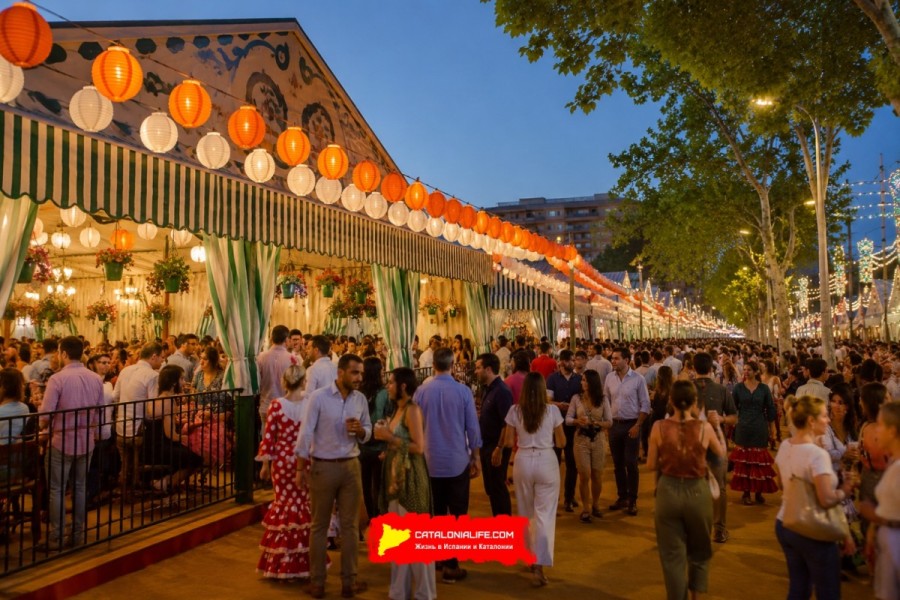 La Malafollá 2026 на Feria del Corpus de Granada: традиционный павильон ярмарки Корпус-Кристи в Гранаде