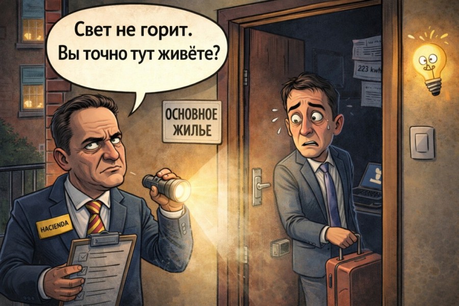 Налоговая Испании лишила человека вычета по ипотеке из-за низкого потребления электроэнергии