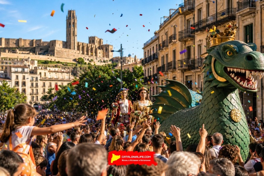 Праздник Сан-Анастаси в Льейде 2026: Festa Major de Lleida возвращает городу конфетти, шествия и четыре дня большой городской жизни
