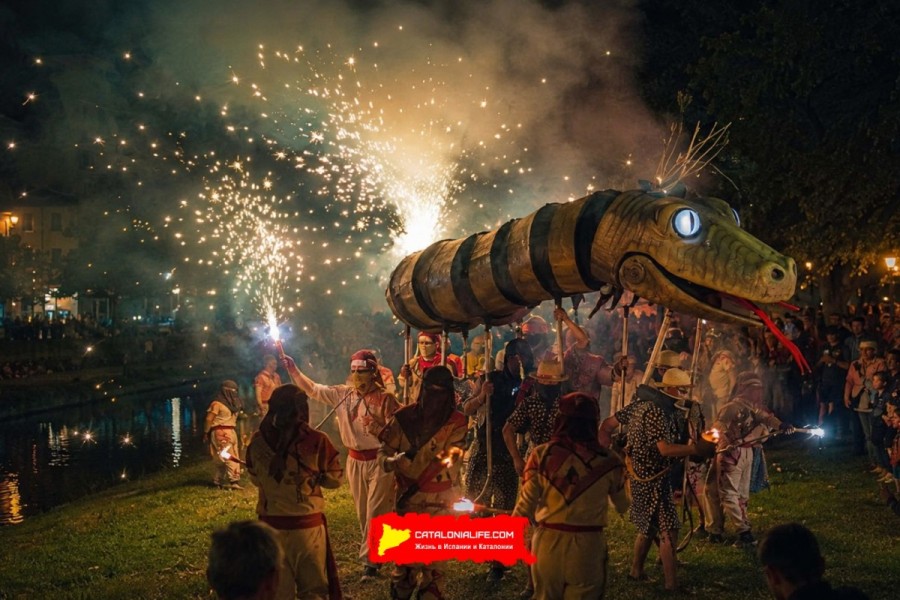 Праздник Змея в Манльеу 2026: программа Festa del Serpent de Manlleu 14 августа