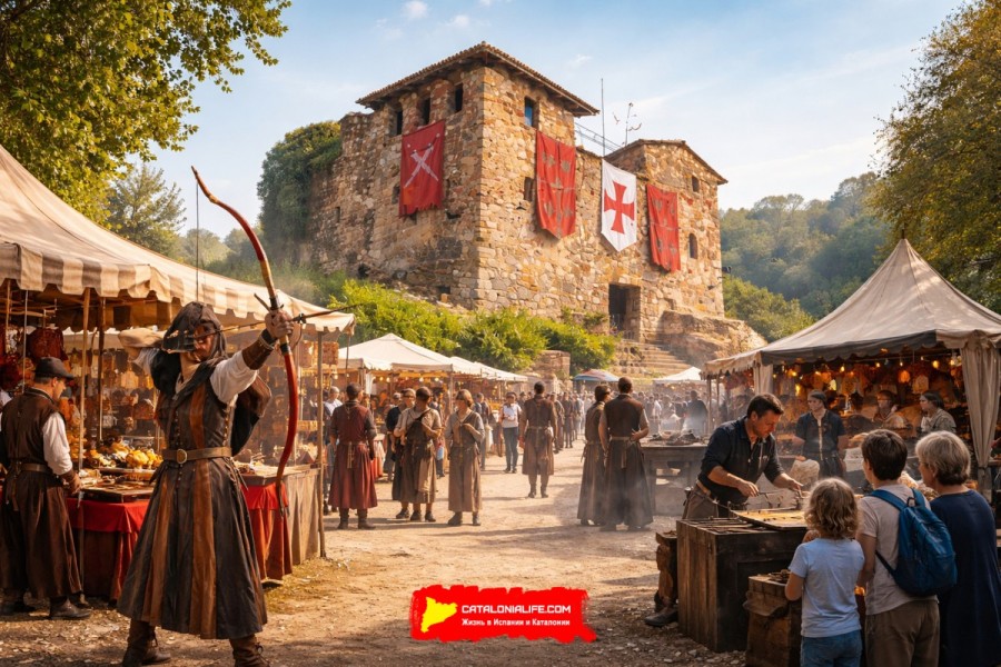 Средневековый рынок в Палау-солита-и-Плегаманс 2026 — Mercat Medieval de Palau-solità i Plegamans