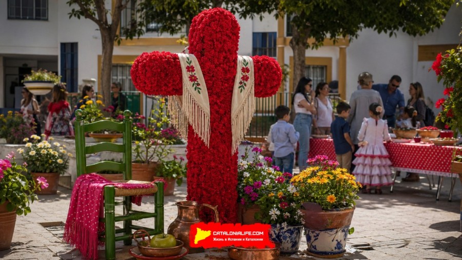 Традиционный праздник Майского креста в Колледже Святого Розария в Мотриле в 2026: Cruz de Mayo del Colegio Santo Rosario