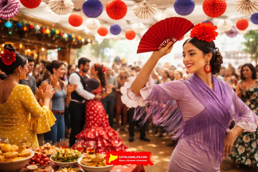 Третья Весенняя ярмарка в Бадалоне: андалузский колорит, фламенко и семейная атмосфера 18–19 апреля 2026 года