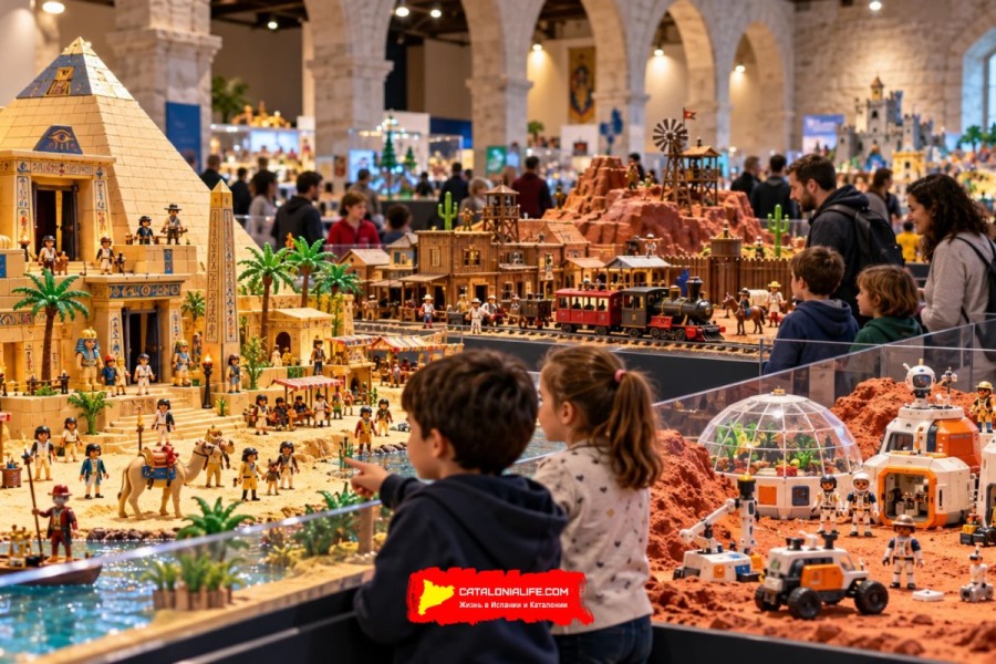 VI ярмарка-выставка Playmobil в Галисии (VI Feira Exposición Playmobil): семь миниатюрных миров, исторические сцены и бесплатный вход с 30 октября по 1 ноября 2026 года