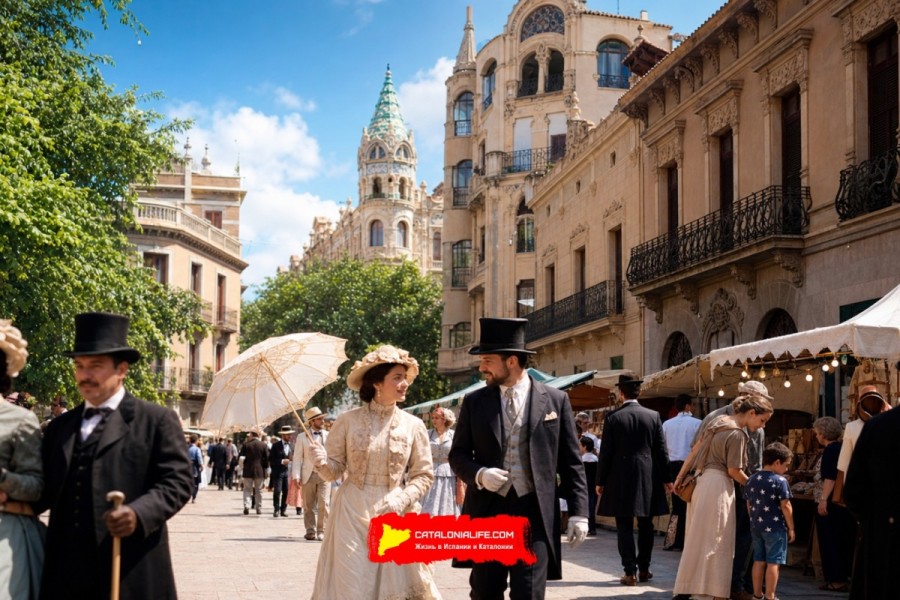 XXIII Ярмарка модерна в Таррасе (XXIII Fira Modernista de Terrassa): три дня, когда город превращается в живую эпоху каталонского модернизма