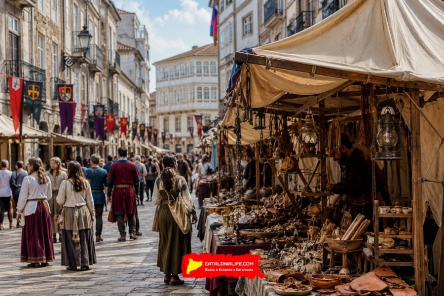 XXX Ярмарка чудес в Ла-Корунье (XXX Feira das Marabillas): средневековая атмосфера в Старом городе с 22 по 26 июля 2026 года
