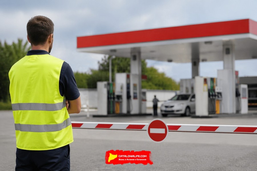 Забастовка на автозаправках в Испании: что происходит и когда возможны перебои