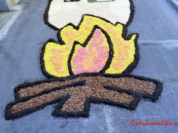 Фестиваль «Ковры из цветов» в Бланесе 2015 г. (Estores de Flors de Raval. Blanes 2015)