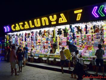 Главный Фестиваль в Бланесе 2015. Ярмарка аттракционов (Fiesta Mayor de Blanes 2015. Feria de Atracciones)