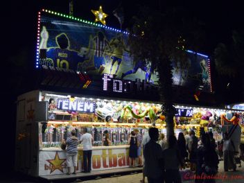 Главный Фестиваль в Бланесе 2015. Ярмарка аттракционов (Fiesta Mayor de Blanes 2015. Feria de Atracciones)