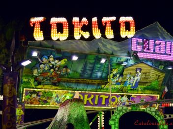 Главный Фестиваль в Бланесе 2015. Ярмарка аттракционов (Fiesta Mayor de Blanes 2015. Feria de Atracciones)