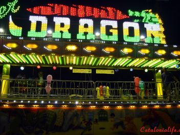 Главный Фестиваль в Бланесе 2015. Ярмарка аттракционов (Fiesta Mayor de Blanes 2015. Feria de Atracciones)
