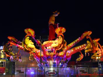 Главный Фестиваль в Бланесе 2015. Ярмарка аттракционов (Fiesta Mayor de Blanes 2015. Feria de Atracciones)