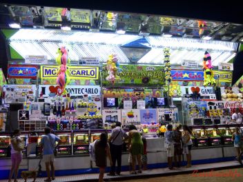 Главный Фестиваль в Бланесе 2015. Ярмарка аттракционов (Fiesta Mayor de Blanes 2015. Feria de Atracciones)