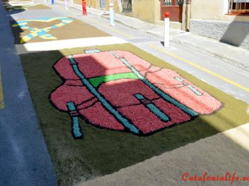 Фестиваль «Ковры из цветов» в Бланесе 2015 г. (Estores de Flors de Raval. Blanes 2015)