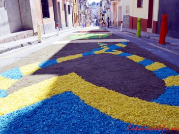 Фестиваль «Ковры из цветов» в Бланесе 2015 г. (Estores de Flors de Raval. Blanes 2015)