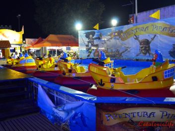 Главный Фестиваль в Бланесе 2015. Ярмарка аттракционов (Fiesta Mayor de Blanes 2015. Feria de Atracciones)