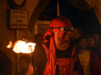 Correfoc a Blanes 2015 