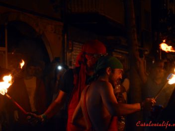 Correfoc a Blanes 2015 