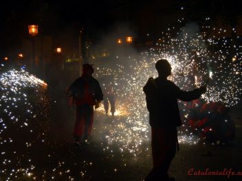 Correfoc a Blanes 2015 