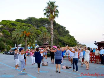 Sardanes, Lloret de Mar, Fenals, 2015 