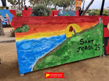 38-й Конкурс рисунков в честь Святого Георгия в Бланесе, 2025 / El XXXVIII Concurs de Murals de Sant Jordi de Blanes