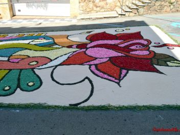 Ковры из цветов в Бланесе,Estores de Flors de Raval en Blanes, CATIFES DE FLORS NATURALS a Blanes 