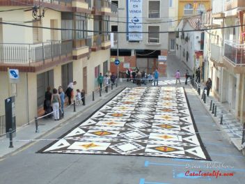 Ковры из цветов в Бланесе, 2013 (Estores de Flors de Raval, Blanes 2013)