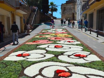 «Ковры из цветов» в Бланесе 2016 г. (Estores de Flors de Raval. Blanes 2016/Catifes de Corpus Blanes 2016)