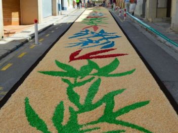 «Ковры из цветов» в Бланесе 2016 г. (Estores de Flors de Raval. Blanes 2016/Catifes de Corpus Blanes 2016)