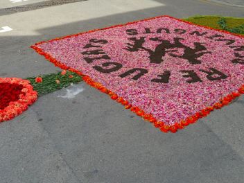 «Ковры из цветов» в Бланесе 2016 г. (Estores de Flors de Raval. Blanes 2016/Catifes de Corpus Blanes 2016)
