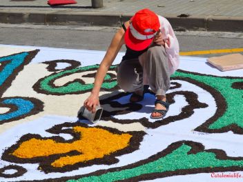 «Ковры из цветов» в Бланесе 2016 г. (Estores de Flors de Raval. Blanes 2016/Catifes de Corpus Blanes 2016)
